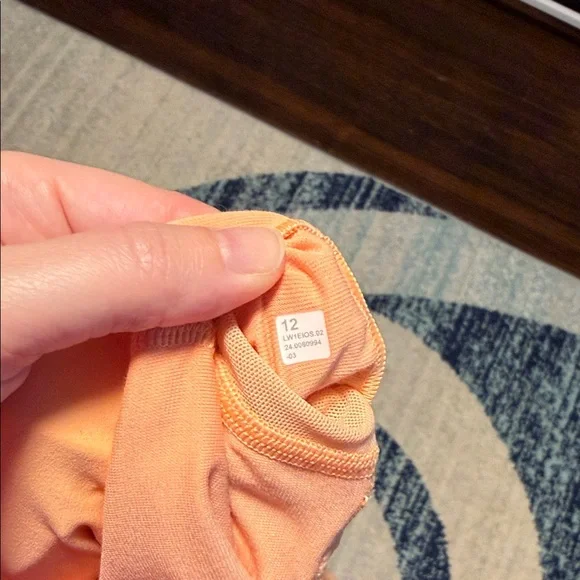 lululemon athletica Peach align Dress creamsicle color size 12 like new - Picture 3 of 3